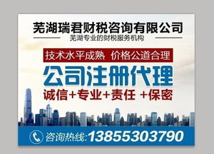 芜湖代理注册公司及票务代理服务全解析